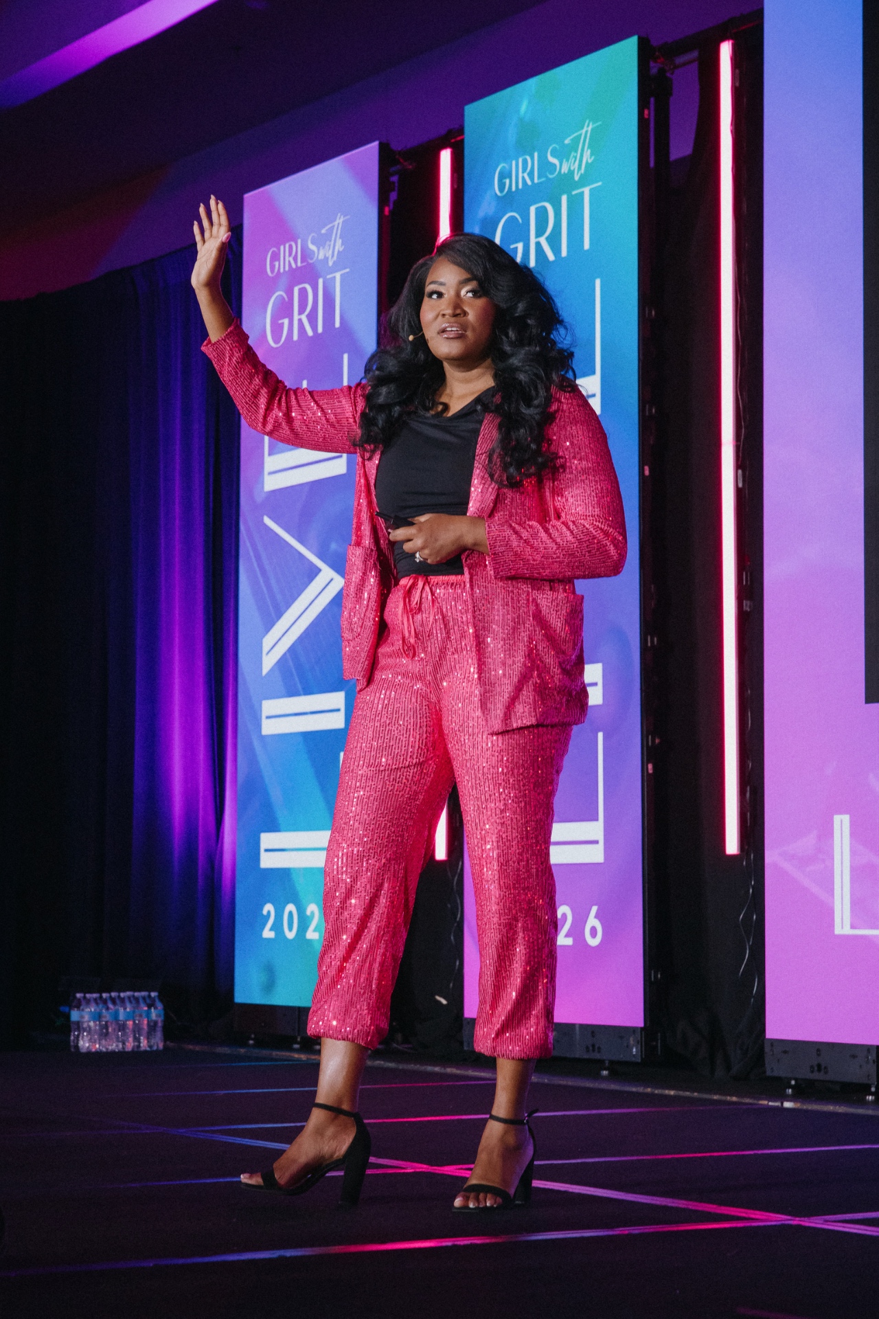 Britany Boatwright delivering a keynote